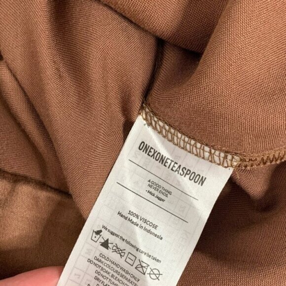 Free People One Teaspoon Boy Bowie Blouse Top Off the Shoulder Wide Flare Sleeve - Picture 11 of 15